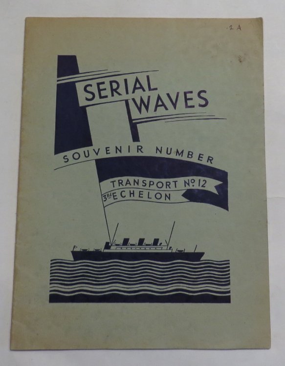 Serial Waves - Souvenir Number - Transport No. 12 - 3rd Echelon