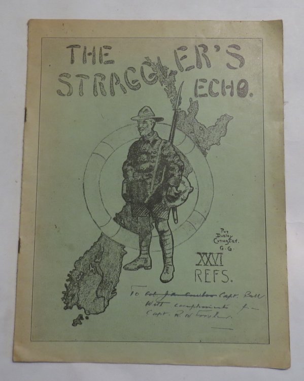 The Straggler's Echo - An Unreliable Record of the 26th Reinforcements on board H.M. Troopship