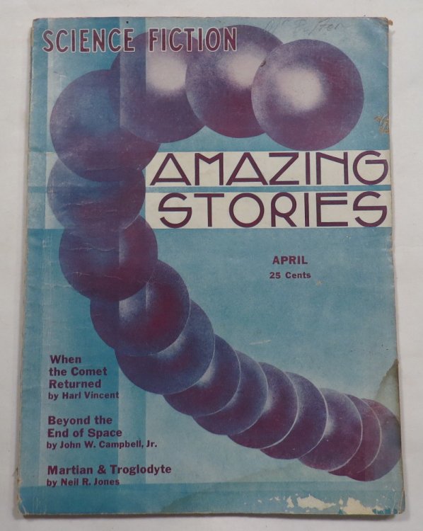Amazing Stories - Scientific Fiction - Vol. 8, No. 1 - April, 1933 [magazine]