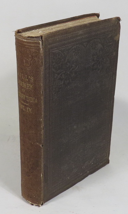 The History of British India. From 1805 to 1835 - Volume III [Volume Three only]