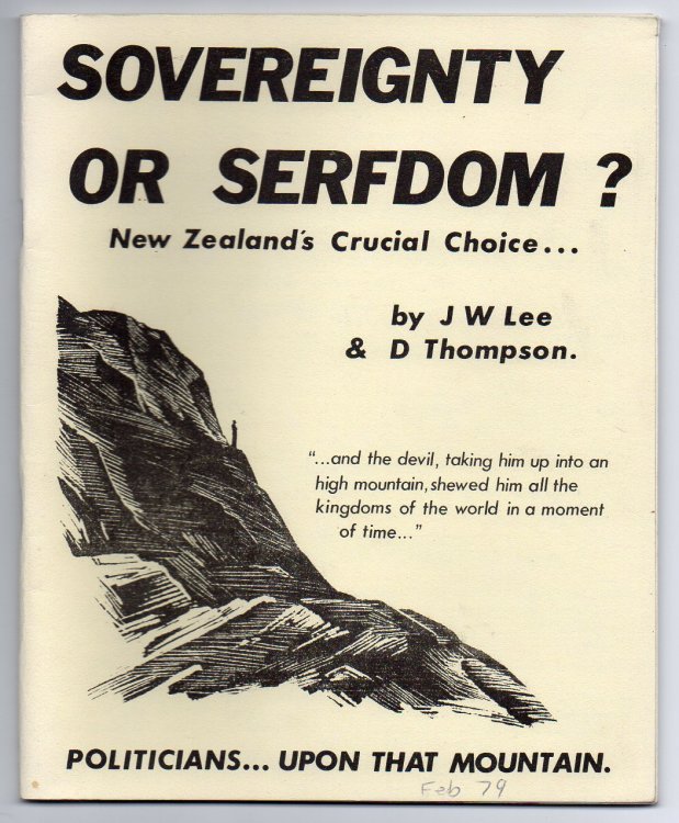 Sovereignty or Serfdom New Zealand's Crucial Choice