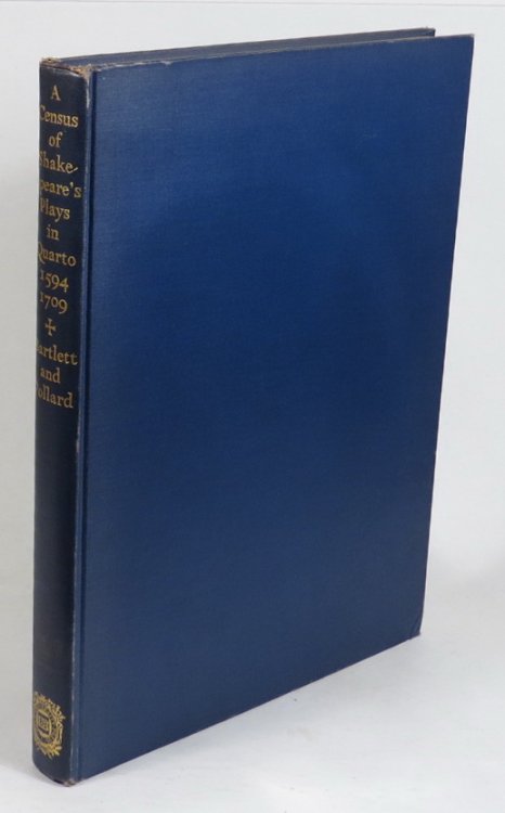 A Census of Shakespeare Plays in Quarto 1594-1709