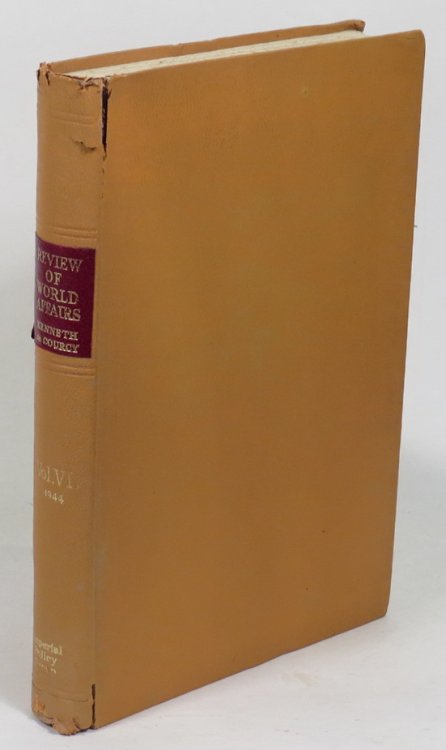 Review of World Affairs. Volume VI