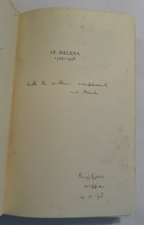 St. Helena 1502-1938