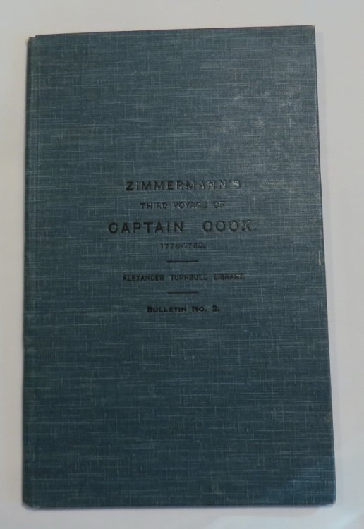 Zimmermann's Account of the Third Voyage of Captain Cook 1776-1780.