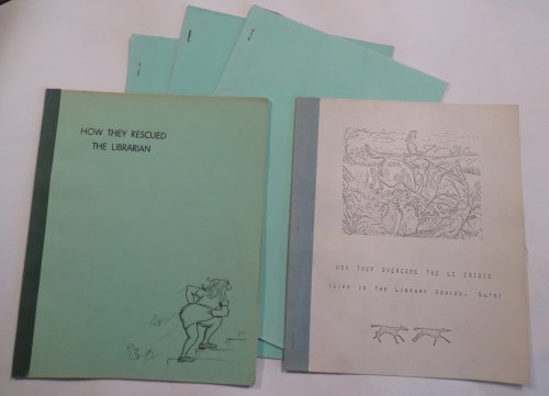 How They Rescued the Librarian (Life in the Library series No. 5) [+ Life in the Library No. 4; + photocopies of Life in the Library Nos. 1, 2, & 3]