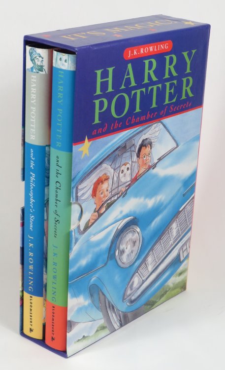 Harry Potter and the Philosopher's Stone / Harry Potter and the Chamber of Secrets [Two volume set in slipcase]