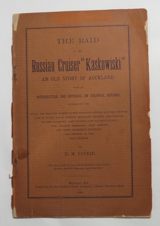 The Raid of the Russian Cruiser 