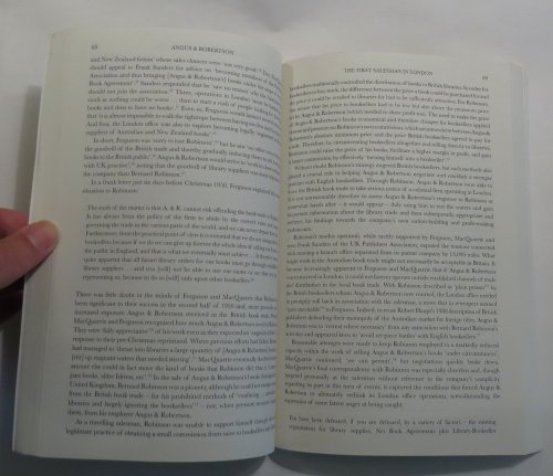 Angus & Robertson and the British Trade in Australian Books, 1930-1970 - The Getting of Bookselling Wisdom