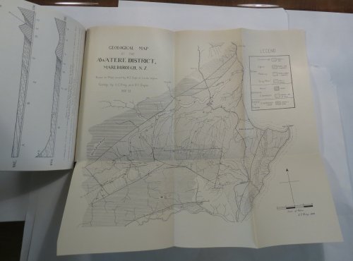 The Geology of the Lower Awatere District, Marlborough, New Zealand [New Zealand DSIR - Geological Memoirs. Memoir No. 2]