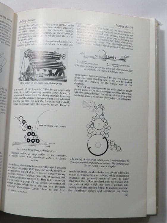 Glossary of the Book - Terms Used in Paper-Making, Printing[,] Bookbinding and Publishing With Notes on Illuminated Manuscripts[,] Bibliophiles, Private Presses and Printing Societies