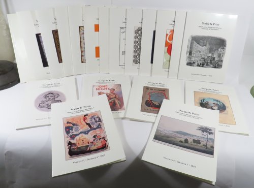 Script & Print - Bulletin of the Bibliographical Society of Australia & New Zealand [broken run of 19 issues]
