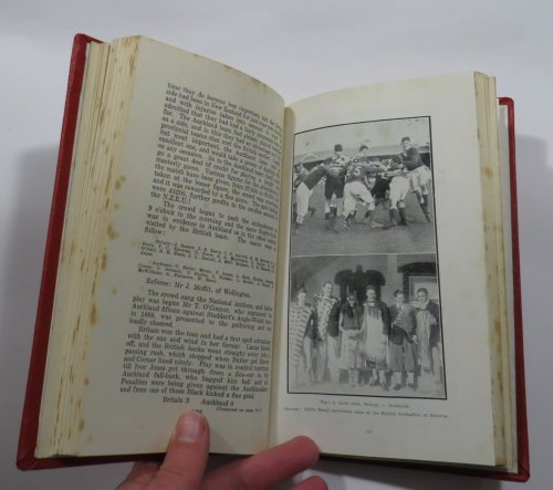 With the British Rugby Team in New Zealand 1930