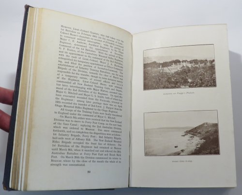 Official History of the Otago Regiment, N. Z. E. F. in the Great War 1914-1918