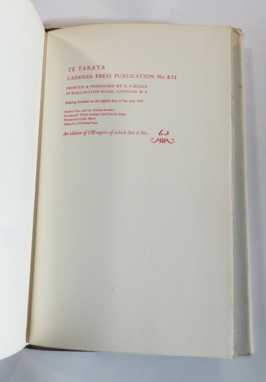 Te Tarata - The Tattooed Rock - Contemporary Accounts of the Thermal Terraces at Rotomahana