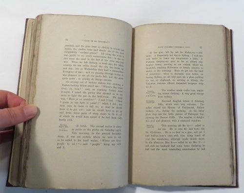 Notes of My Fourth Voyage to the Australian Colonies, Including Australia, Tasmania, and New Zealand, 1886. For Private Circulation.