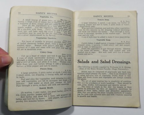 Dainty Recipes - Under the Auspices of North-East Valley Presbyterian Church