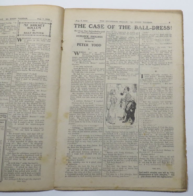 The Greyfriars Herald - No. 41 (New Series) [7 August 1920]