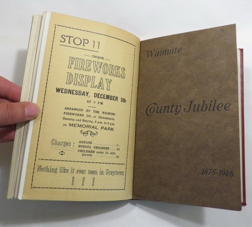 Records of Gore and Surrounding Districts' Early Settlers Association [bound with 4 jubilee county histories]