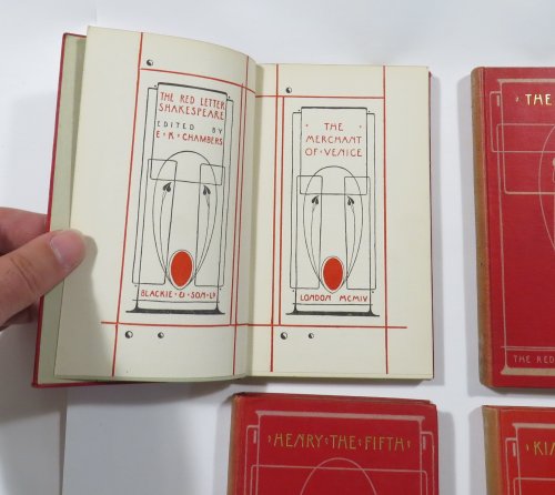 The Red Letter Shakespeare [39 volumes]