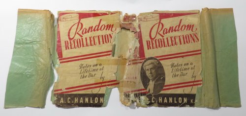 Random Recollections : Notes on a Lifetime at the Bar