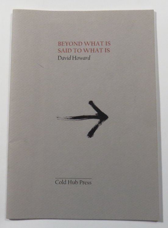 Beyond What Is Said To What Is