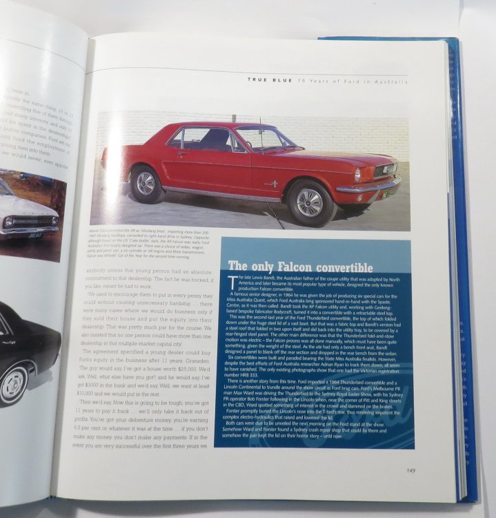 True Blue : 75 Years of Ford in Australia