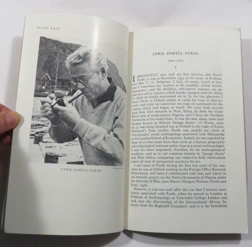 Cyril Daryll Forde 1902-1973