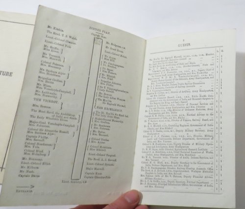 [Viceroy, Viceregal Lodge, Delhi, India : collection of 4 items]