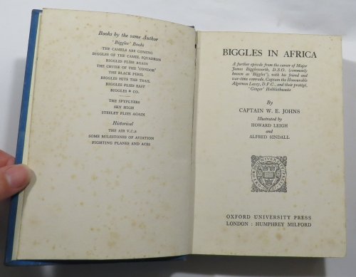 Biggles In Africa