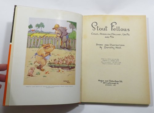 Stout Fellows : Chum, Angelina Wallaby, Um-Pig and Flip