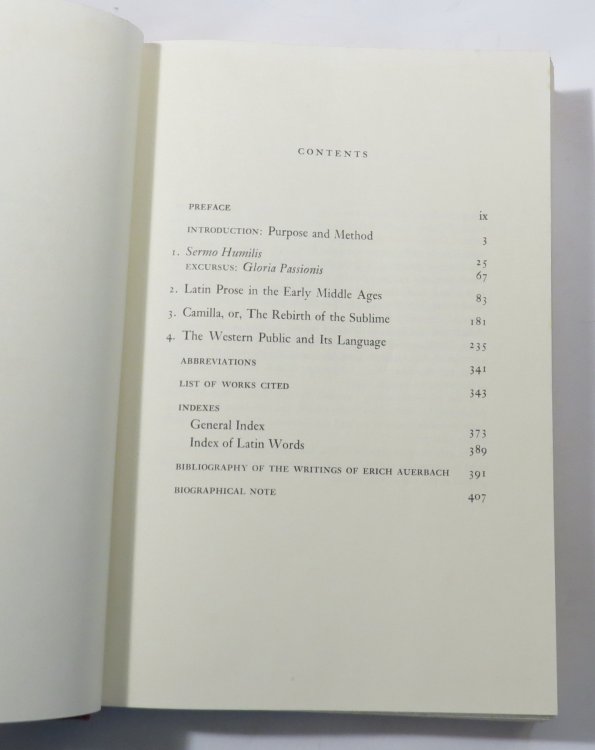 Literary Language and its Public in Late Latin Antiquity and in the Middle Ages