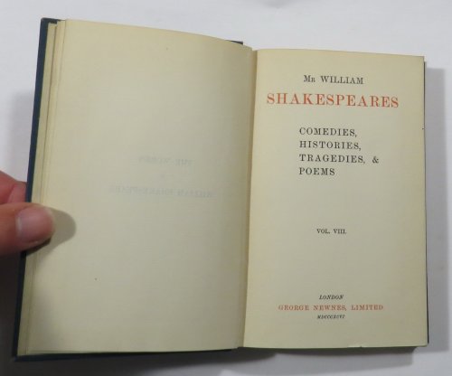 [Works] Vol. VIII - [Troilus and Cressida : Corilanus : Titus Andronicus]
