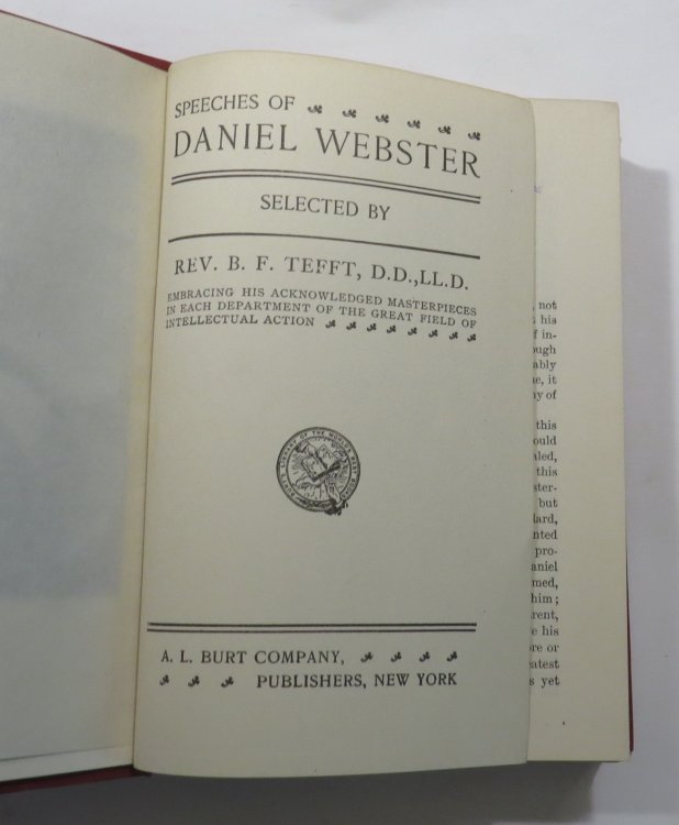 Speeches of Daniel Webster