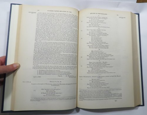 New Zealand. Further Papers Relative to the Affairs of New Zealand. [In continuation of Papers presented 14th August, 1850.) [bound with two others]
