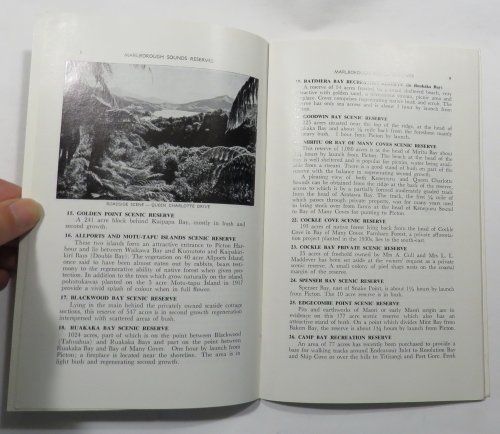 Marlborough Sounds Reserves : A Handbook for Visitors