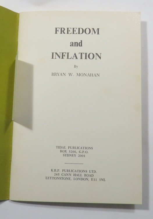 Freedom and Inflation