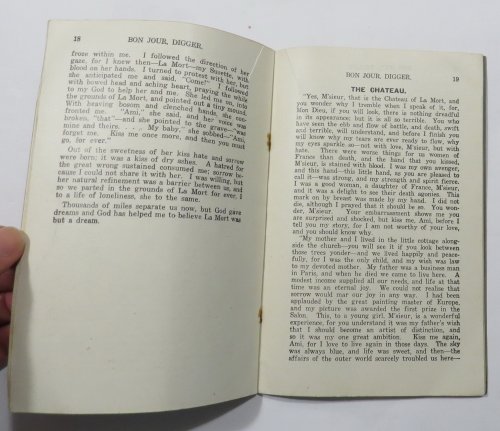 Bon Jour Digger : A Charming Collection of Short Stories