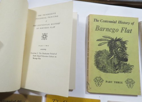 The Centennial History of Barnego Flat [Parts One to Nine (9 volumes)]