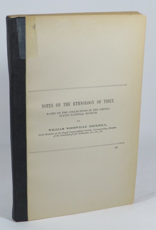 Notes on the Ethnology of Tibet. Based on the Collections in the United States National Museum