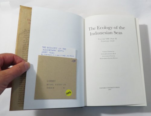 The Ecology of the Indonesian Seas - Part Two [The Ecology of Indonesia Series : Volume VIII]