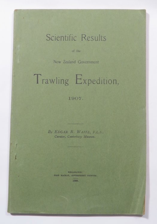 Scientific Results of the New Zealand Government Trawling Expedition, 1907