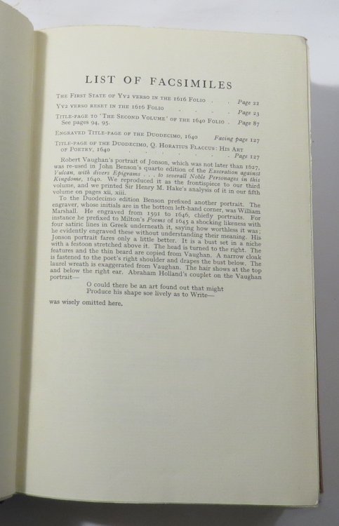 Ben Jonson : Volume IX : An Historical Survey of the Text - The Stage History of the Plays - Commentary on the Plays