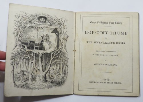 Hop-O'My-Thumb and The Seven-League Boots [George Cruikshank's Fairy Library]