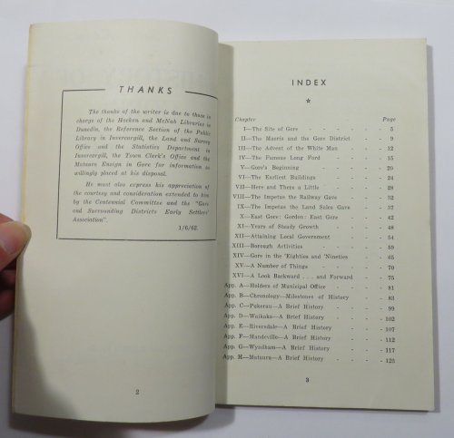 A History of Gore 1862-1962