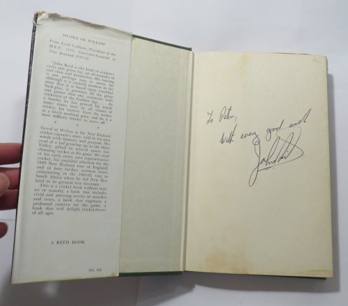 Sword of Willow : Including an Account of the 1961-62 New Zealand Cricket Tour of South Africa and a Foreword by Viscount Cobham