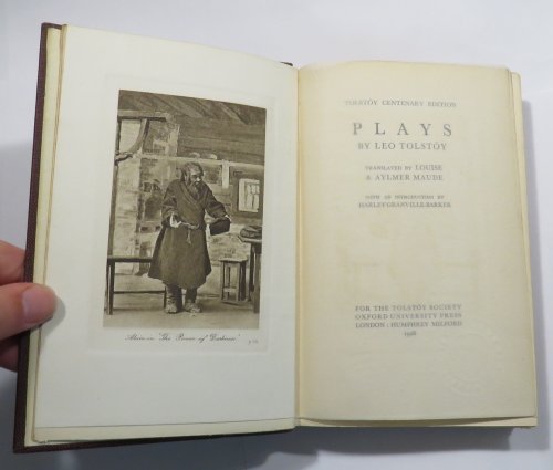 Plays [Tolstoy Centenary Edition, Vol. 17]