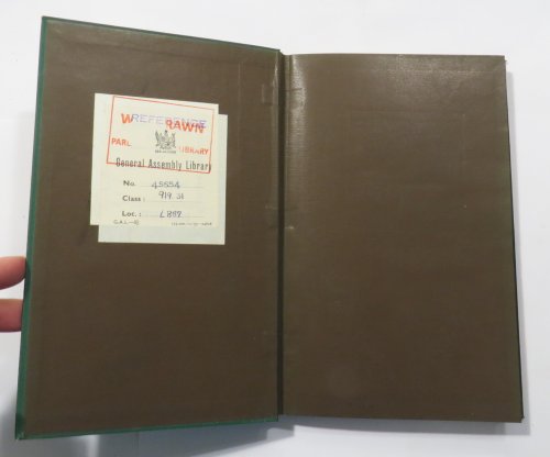 The Settler's Handbook of New Zealand. Compiled by Direction of The Hon. the Minister of Lands