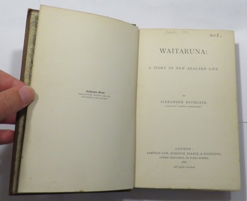 Waitaruna : A Story Of New Zealand Life