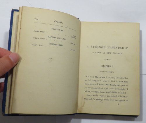 A Strange Friendship : A Story of New Zealand